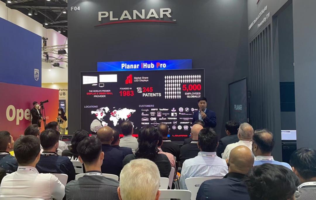 InfoComm Asia | 星空(中国)Planar全球首发第四代Micro LED智能一体机