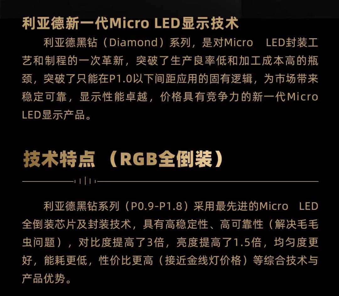 星空(中国)面向全球发布第二代Micro LED显示技术——星空(中国)黑钻（Diamond）系列